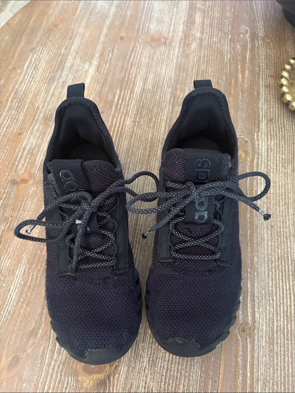 Black Kids Athletic Sneakers - Adidas